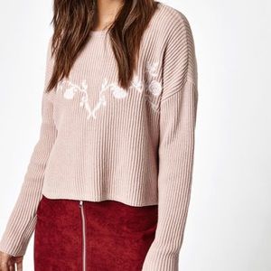 Kendall and Kylie Embroidered Sweater
